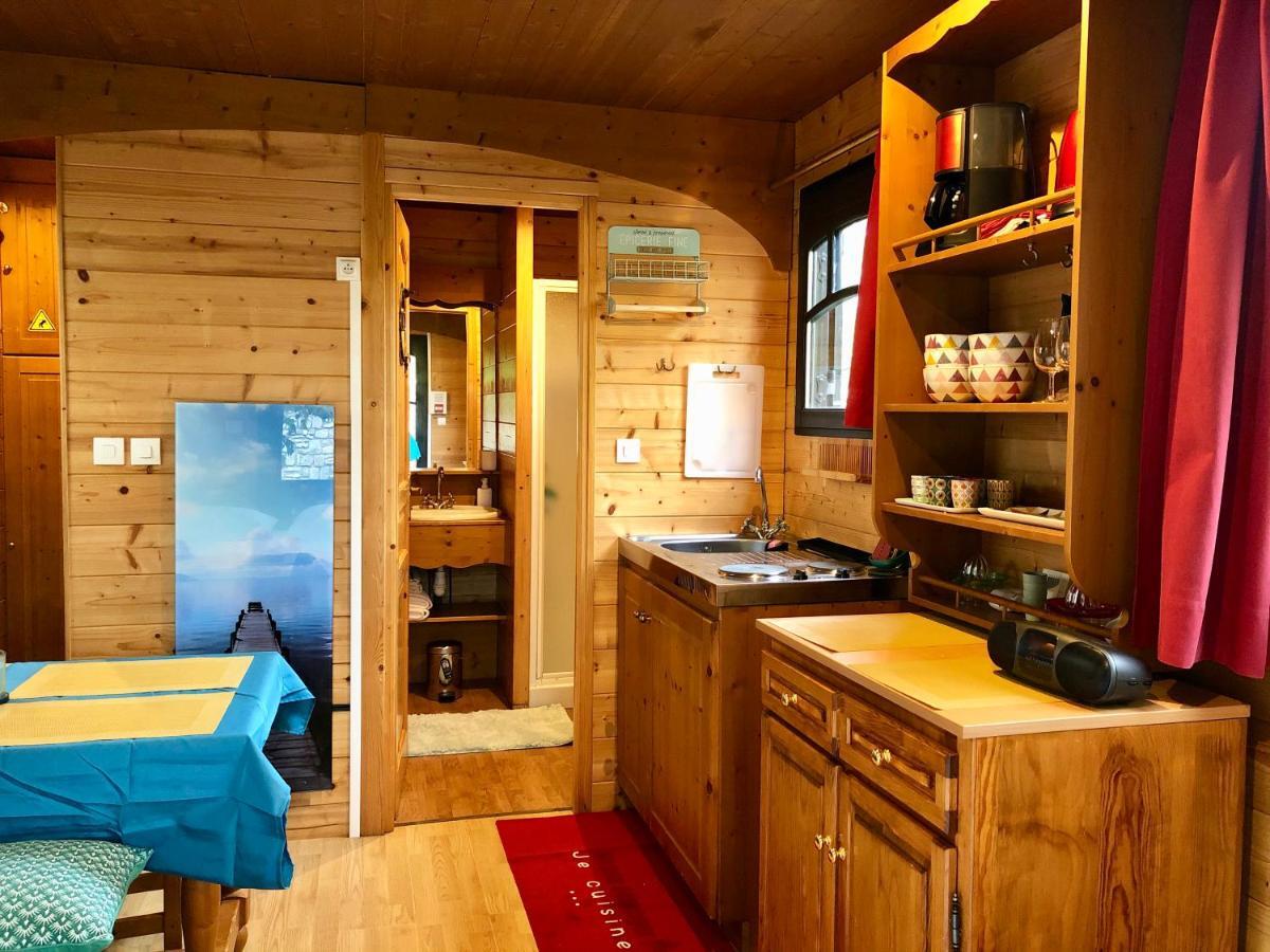 Millygite Roulotte - 4 Seasons Chalet-On-Wheels 外观 照片